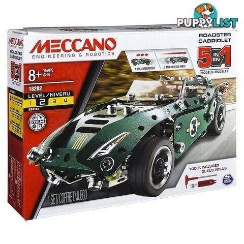 Meccano - Pull Back Roadster Si6040176 - 778988529065