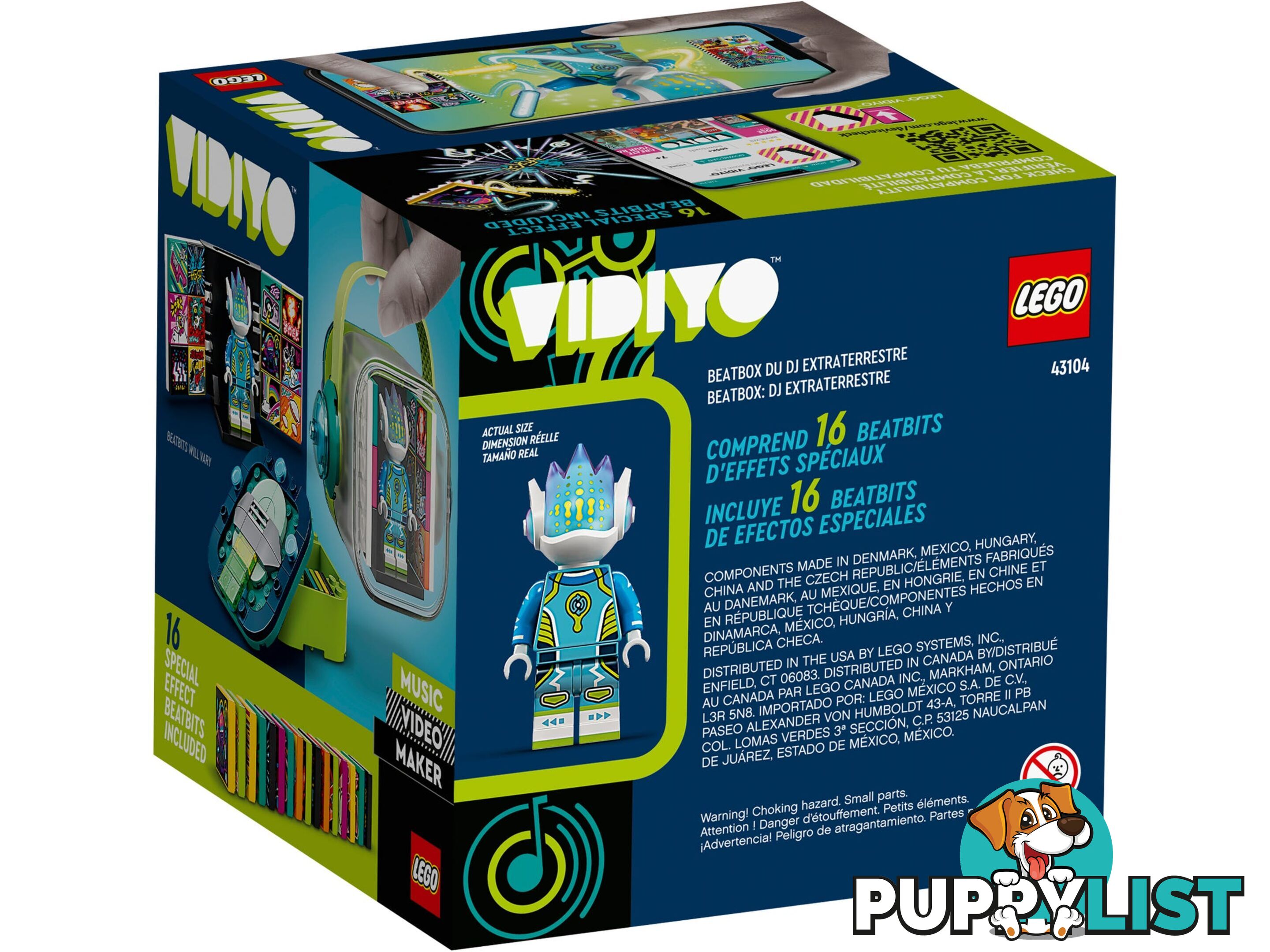 LEGO 43104 Alien DJ BeatBox - VIDIYO - 5702016911879