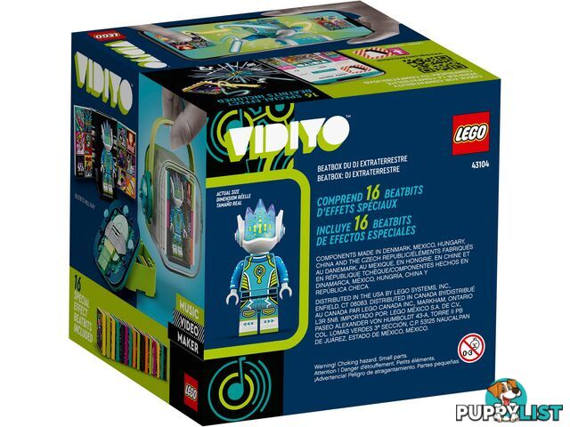 LEGO 43104 Alien DJ BeatBox - VIDIYO - 5702016911879