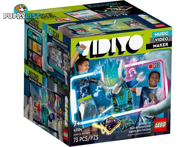 LEGO 43104 Alien DJ BeatBox - VIDIYO - 5702016911879