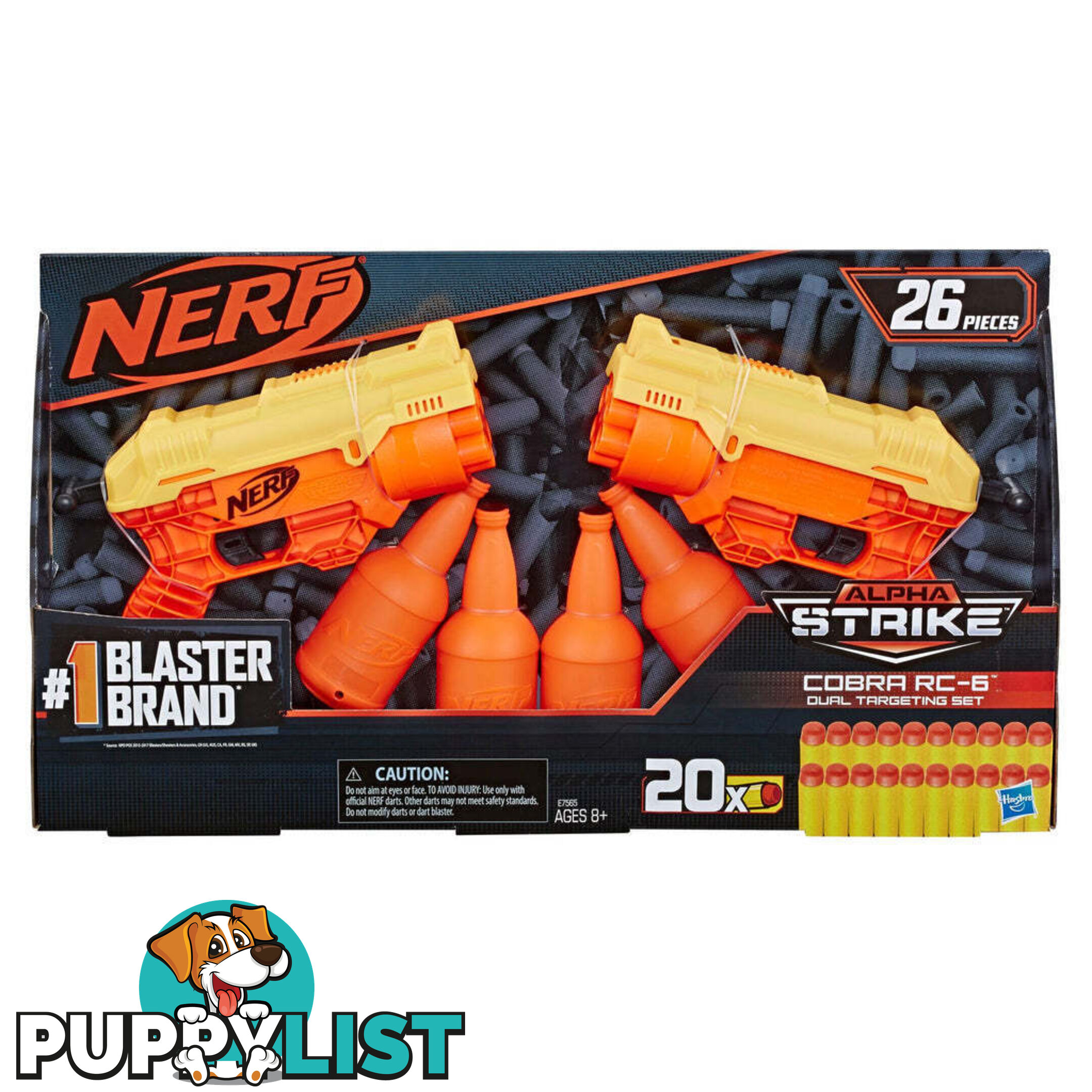 Nerf - Alpha Strike Cobra Rc 6 Dual Targeting - Art66390 - 630509887002