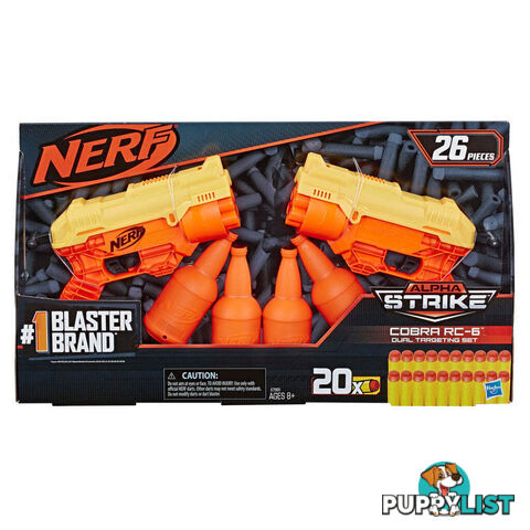 Nerf - Alpha Strike Cobra Rc 6 Dual Targeting - Art66390 - 630509887002