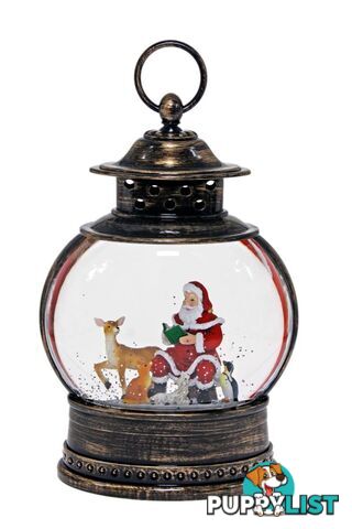 Cotton Candy - Xmas Round Lantern Santa Storytime - Ccxac314a - 9353468010632