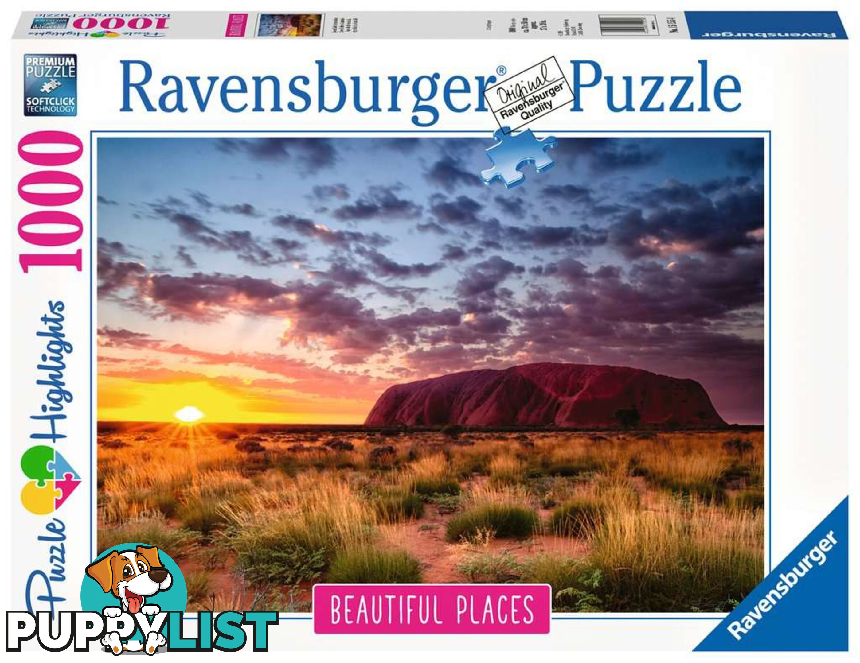 Ravensburger - Ayers Rock Australia Jigsaw Puzzle 1000 Piece Rb15155 - 4005556151554