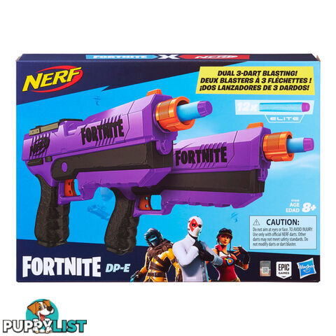 Nerf Fortnite Dp-e Blaster 2-pack - Art66391 - 5010993632657