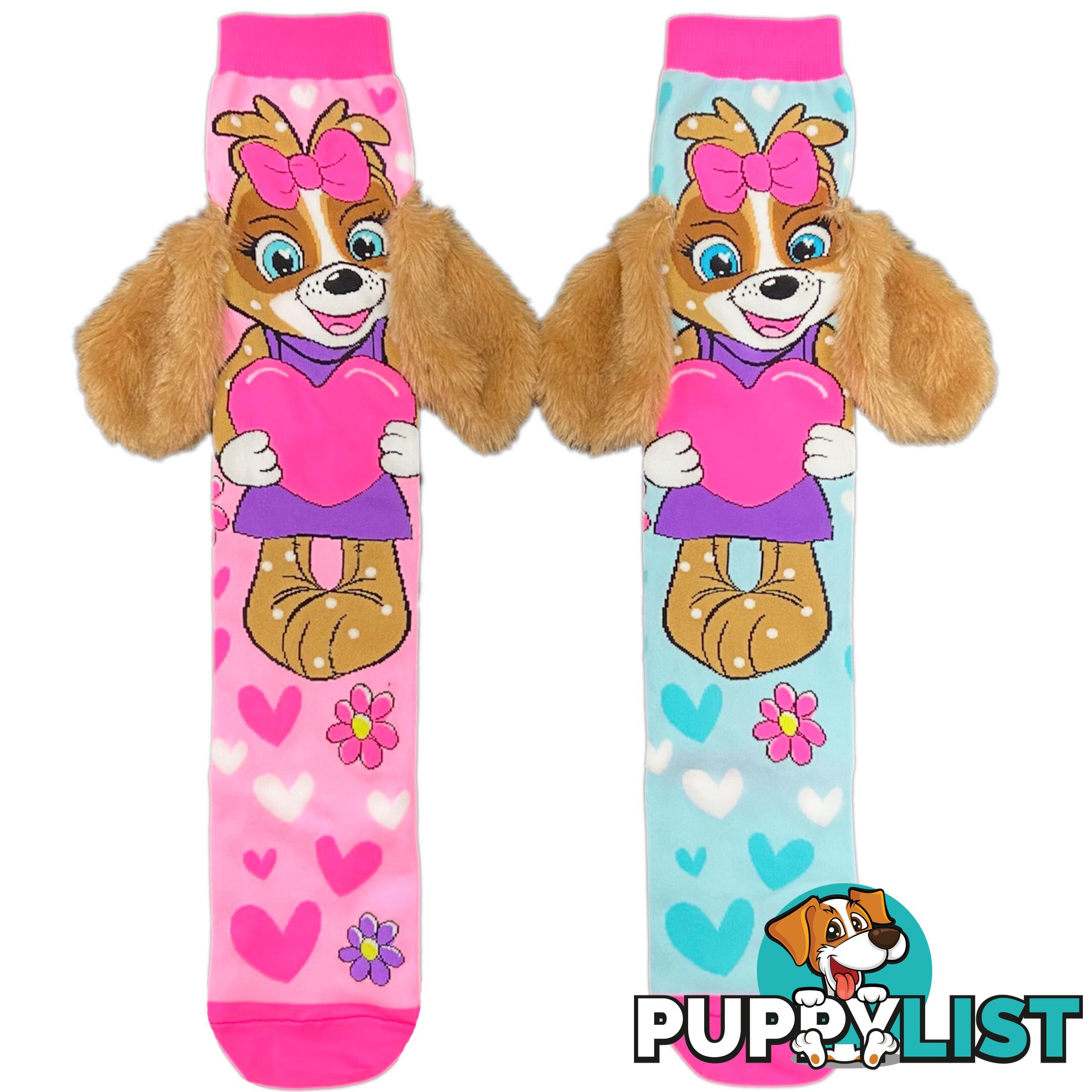 MADMIA -  Socks Toddler Age 3-5y Puppy Love Socks - Mumm152t - 9355645001624