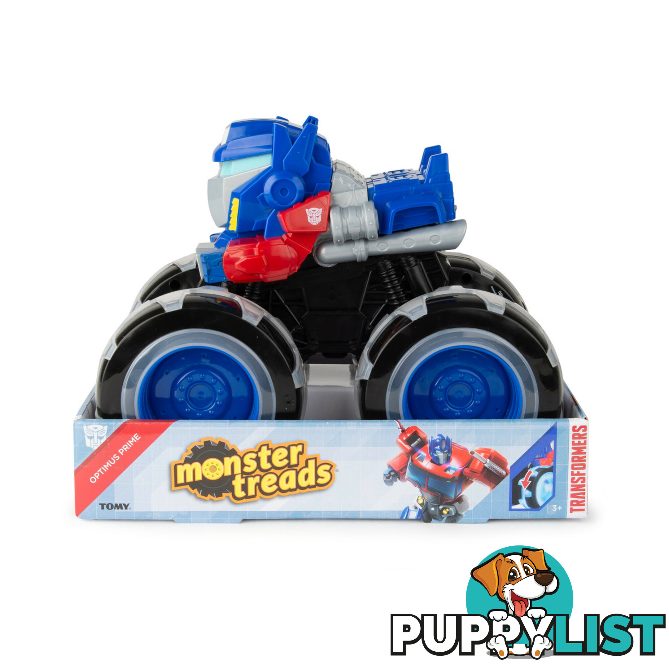 Monster Treads Lightning Wheels Optimus Prime Vehicle - Lc47423 - 036881474227