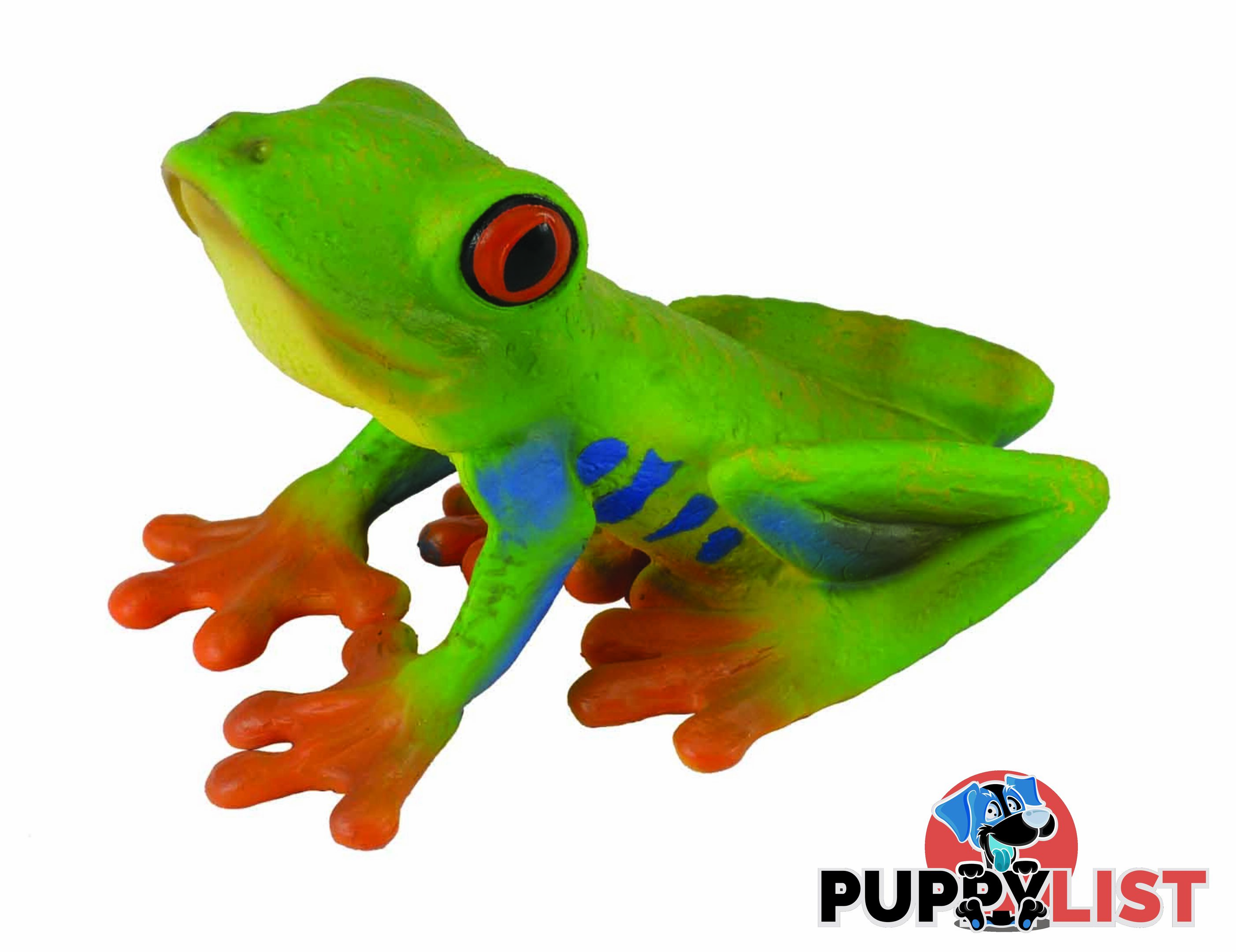 CollectA Red Eyed Tree Frog Animal Figurine - Rpco88386 - 4892900883861