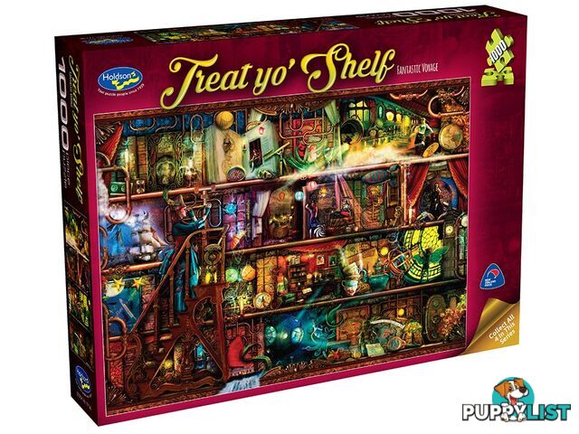 Holdson Jigsaw Puzzle - Treat Yo Shelf Fantastic Voyage 1000 Piece Jigsaw Puzzle Hol771387 - 9414131771387