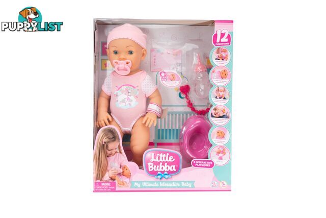 Little Bubba My Ultimate Interactive Baby Doll Hs78872 - 9317454788721