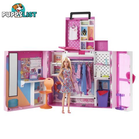 Barbie Dream Closet Doll and Playset - MAHGX57 - 194735060238