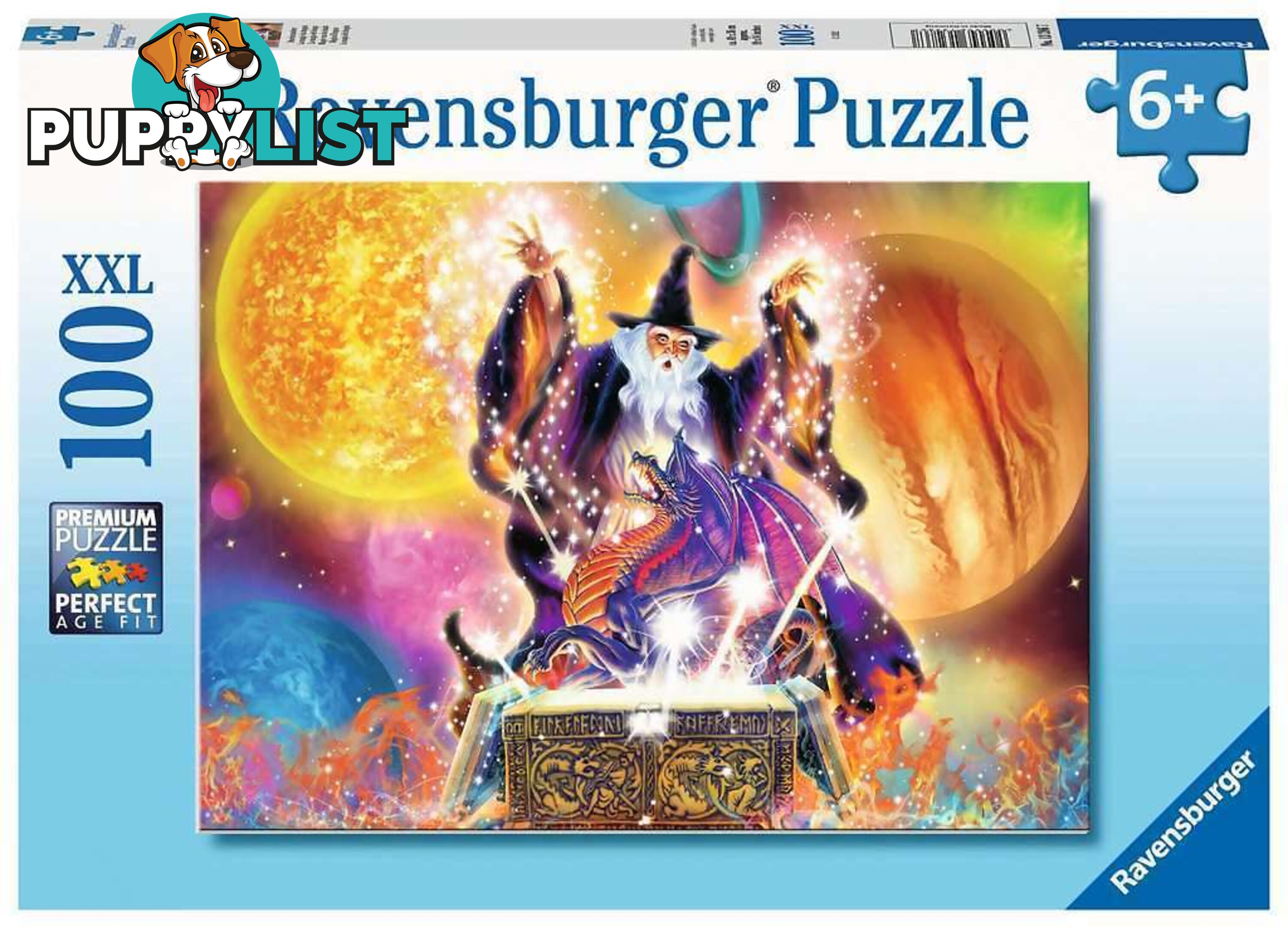 Ravensburger - Magical Dragon Jigsaw Puzzle 100pc - Mdrb13286 - 4005556132867