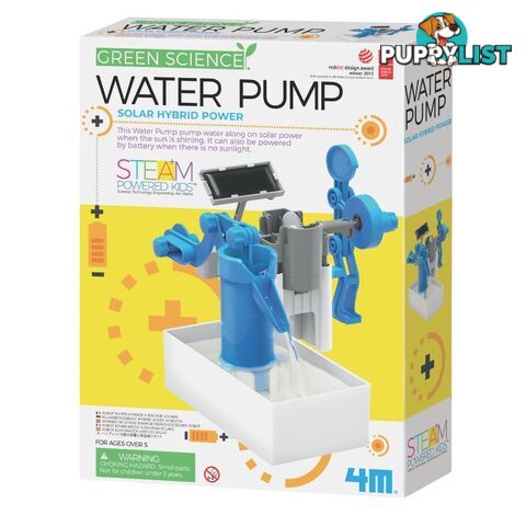 4m - Steam-powered Kids - Green Science - Water Pump- Green Energy Jpfsg3425 - 4893156034250