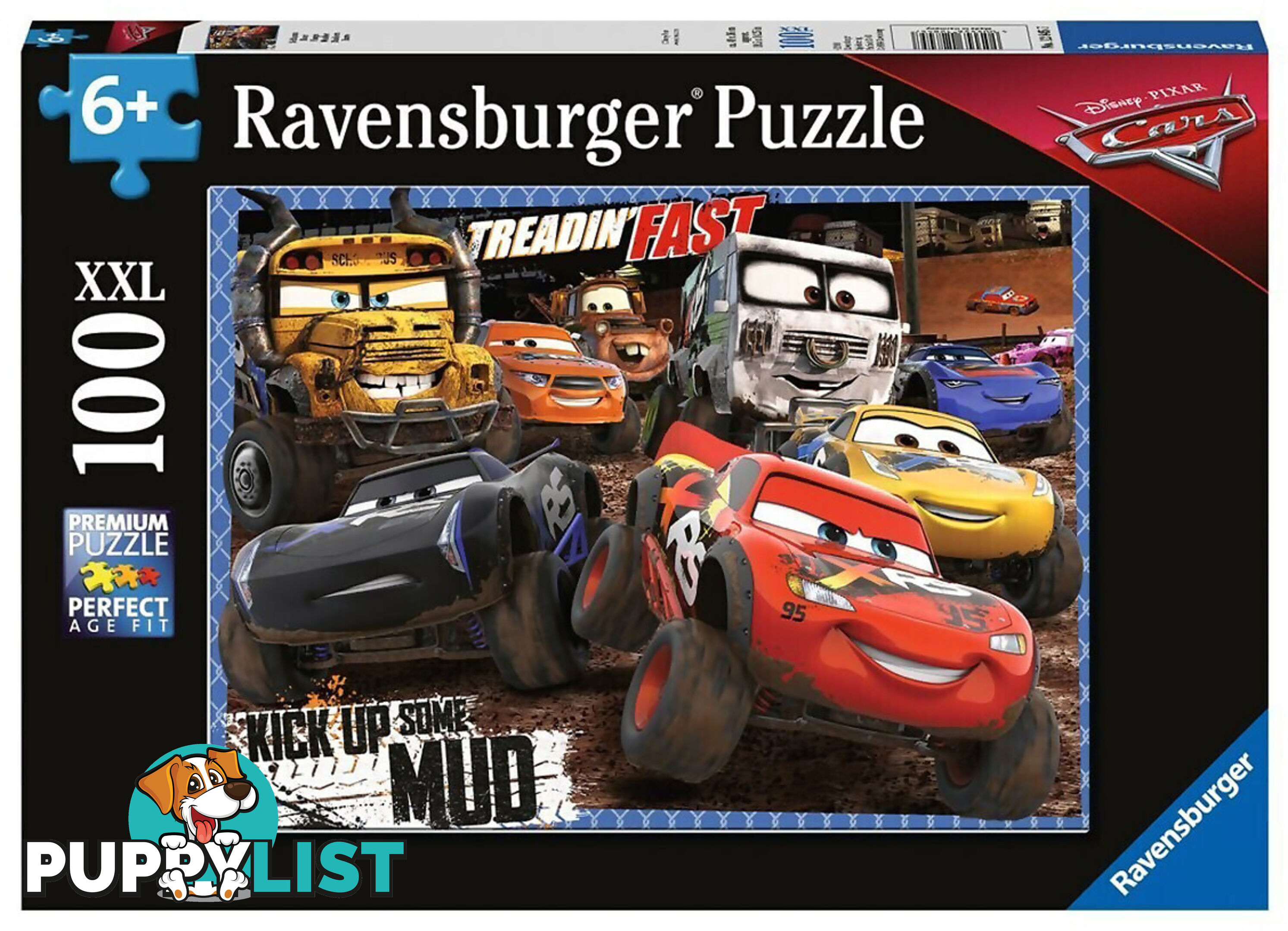 Ravensburger - Disney Cars Mudders Jigsaw Puzzle 100pc - Mdrb12845 - 4005556128457