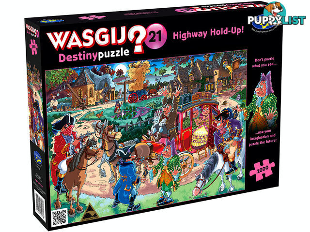 Wasgij - Destiny 21 Hold-up 1000 Piece Jigsaw Puzzle Hol772766 - 9414131772766