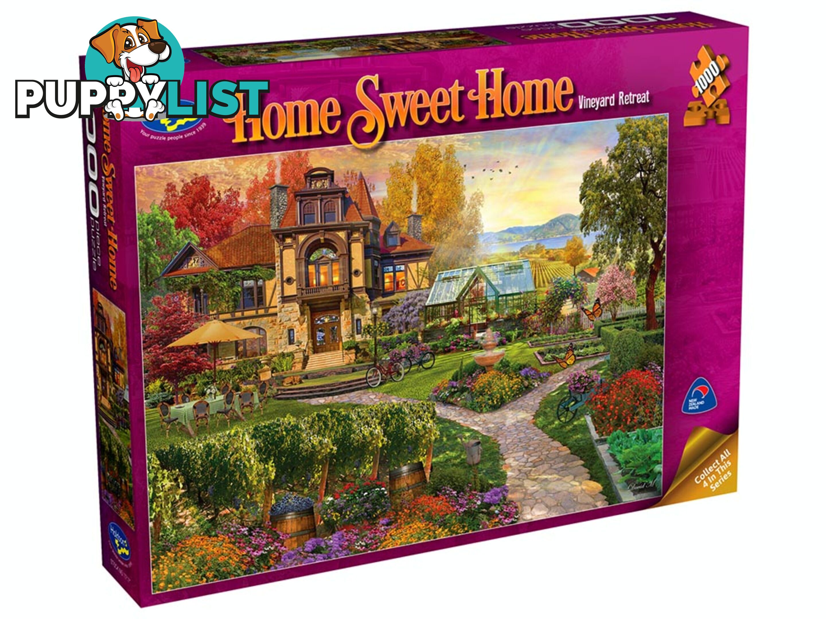 Holdson Jigsaw Puzzle - Home Sweet Home 2 Vineyard Retreat 1000 Piece Jigsaw Puzzle Hol771714 - 9414131771714