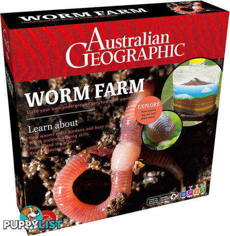 Australian Geographic: Worm Farm - Ugttwes926ag - 9313920043639