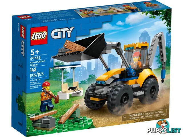 LEGO 60385 Construction Digger - City - 5702017416403