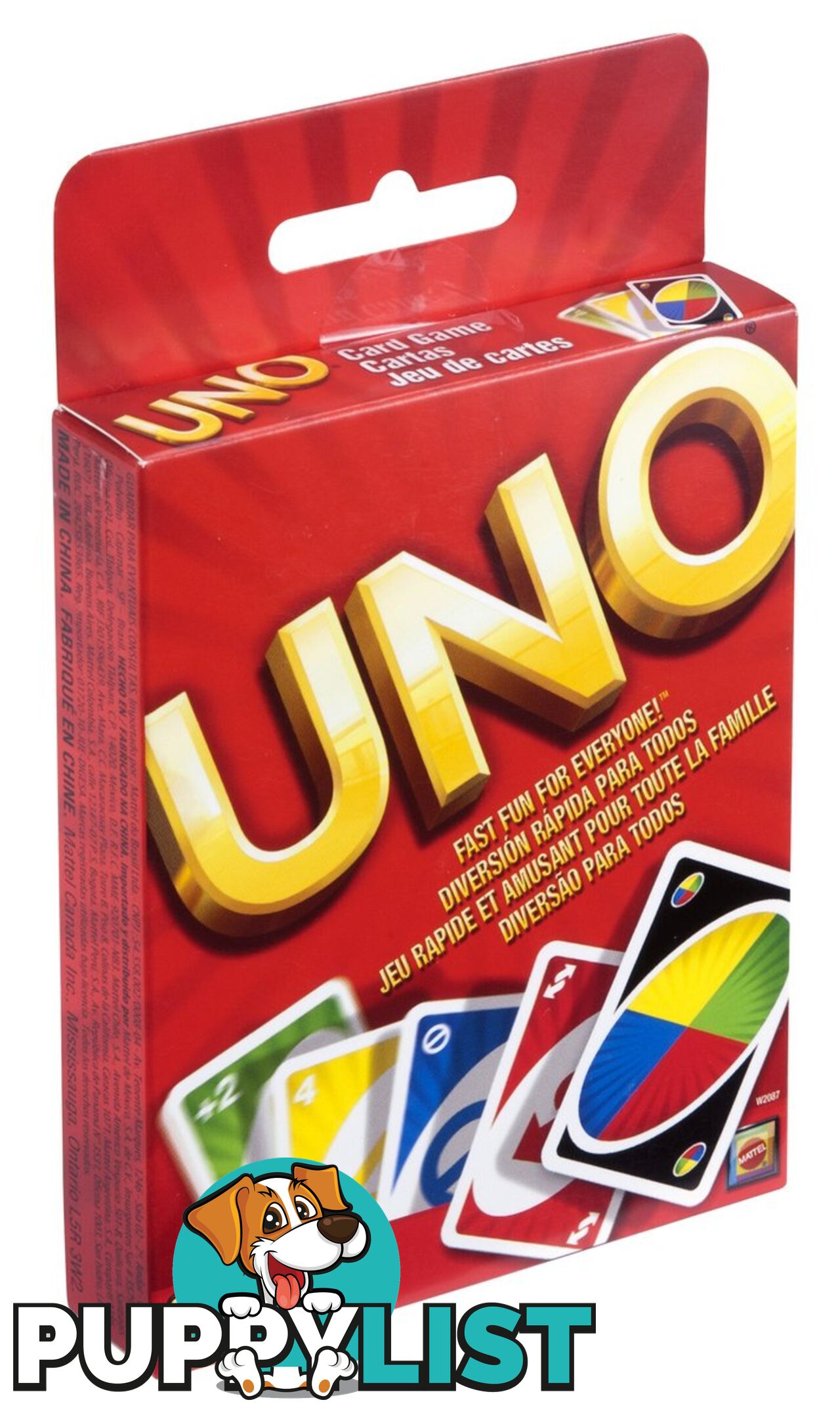 UNO Card Game Maw2087 - 746775036744