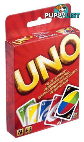 UNO Card Game Maw2087 - 746775036744