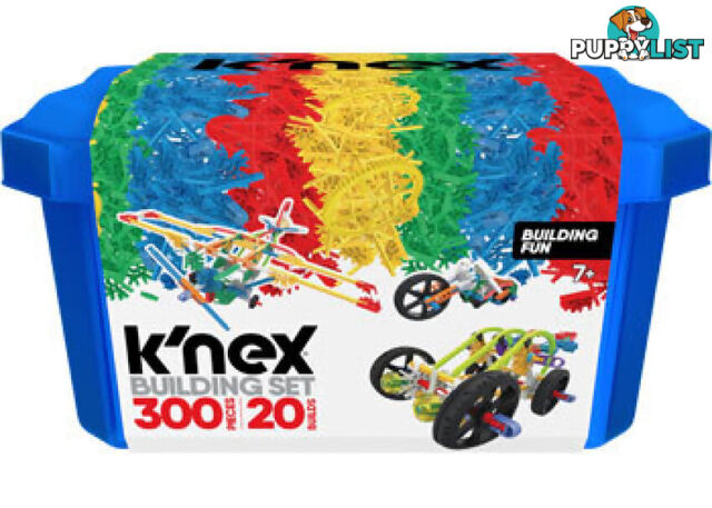 K'nex - Classics 300pc 20 Model - Tub Set - 744476802026