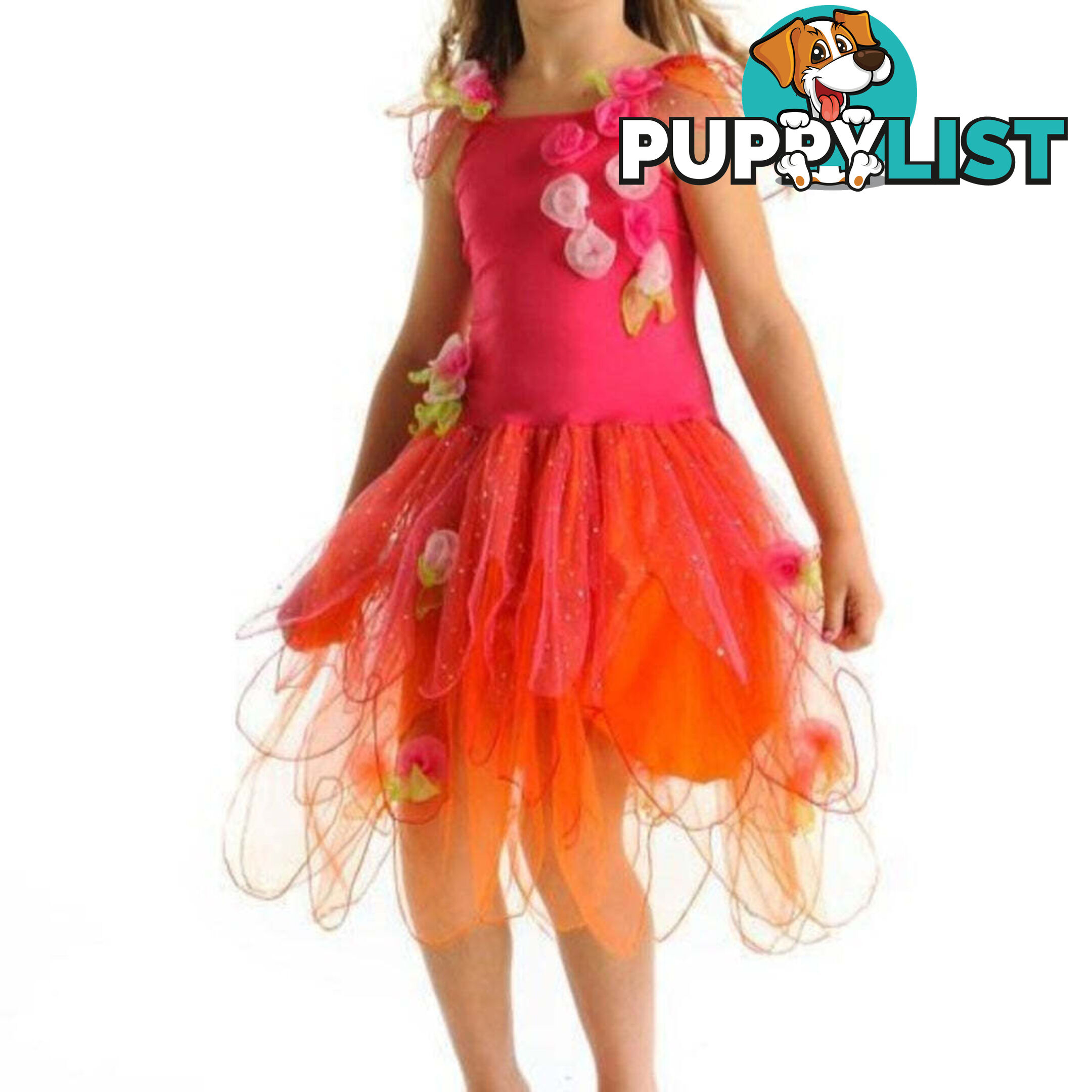 Fairy Girls - Costume Crystal Fairy Dress Hot Pink Small - Fgfg436hps - 9787101064360