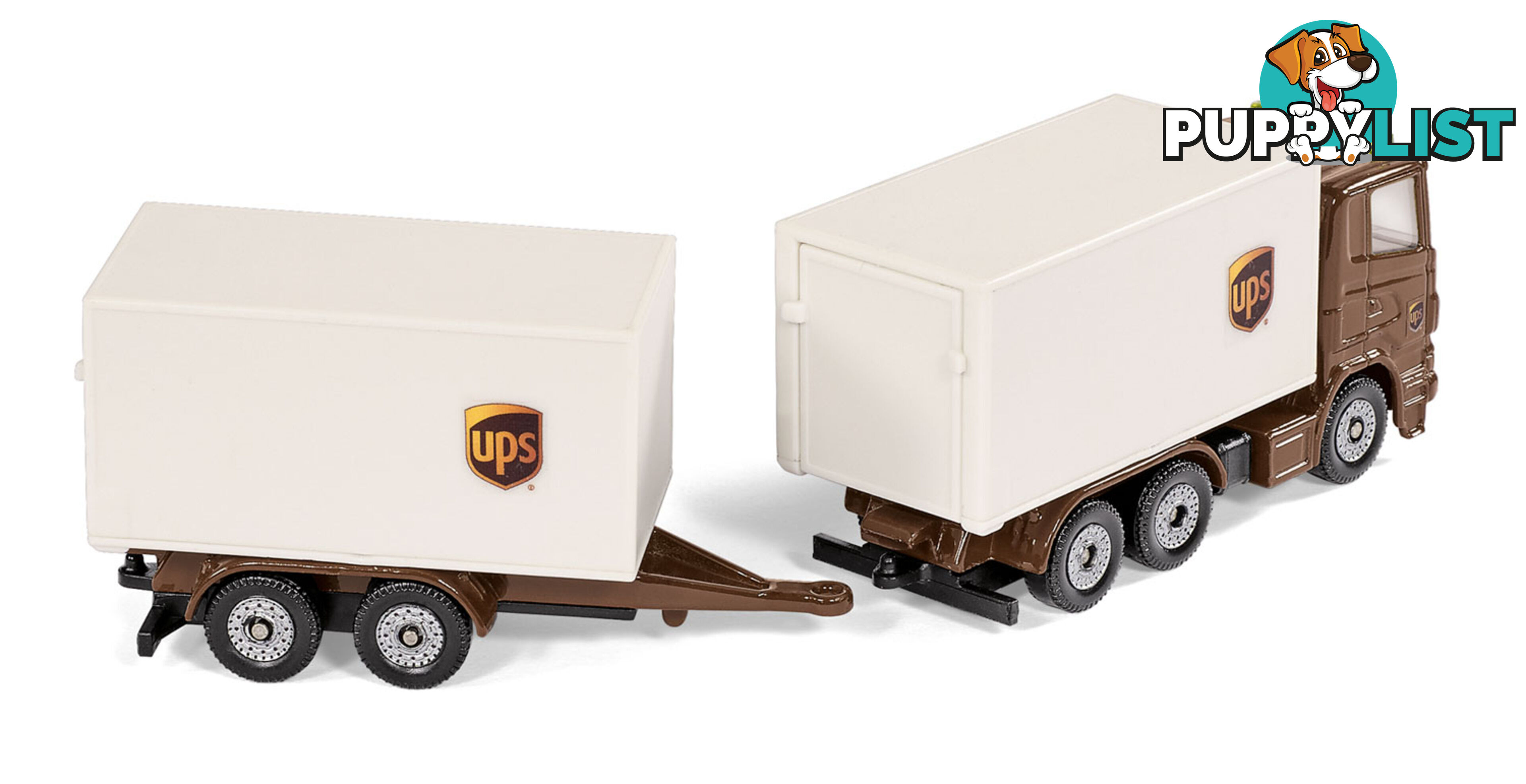 Siku - UPS Logistics 3 X Vehicle Set Playset - Mdsi6324 - 4006874063246