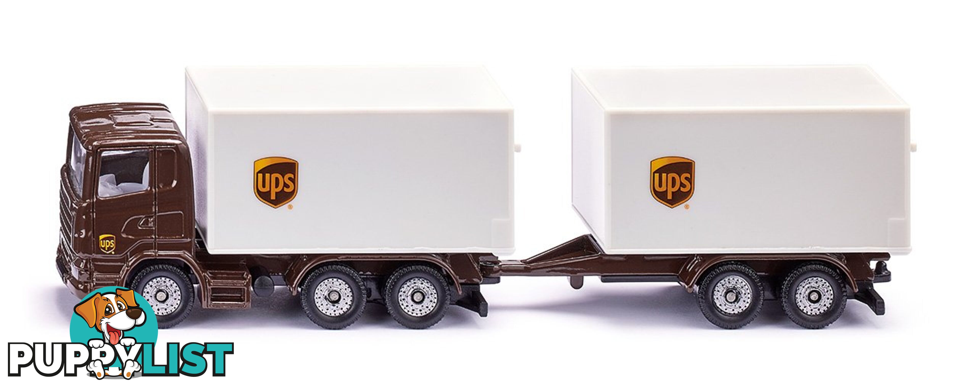 Siku - UPS Logistics 3 X Vehicle Set Playset - Mdsi6324 - 4006874063246