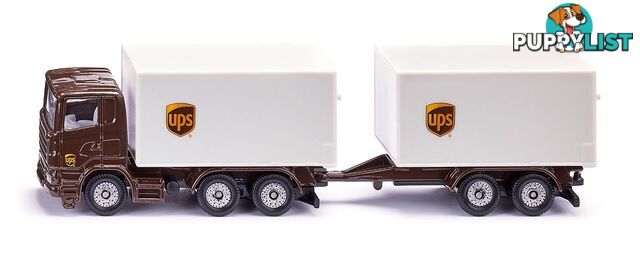 Siku - UPS Logistics 3 X Vehicle Set Playset - Mdsi6324 - 4006874063246