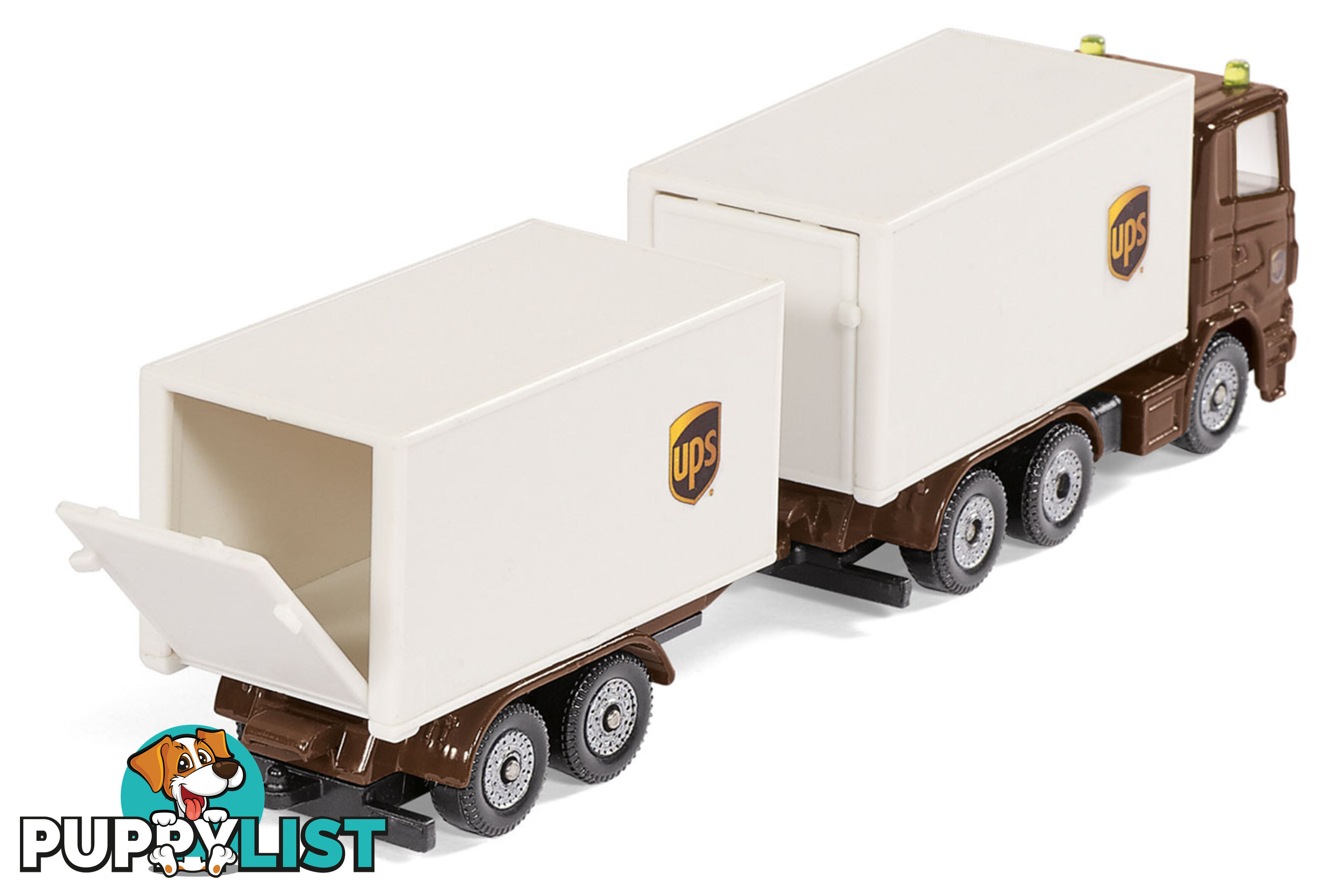 Siku - UPS Logistics 3 X Vehicle Set Playset - Mdsi6324 - 4006874063246