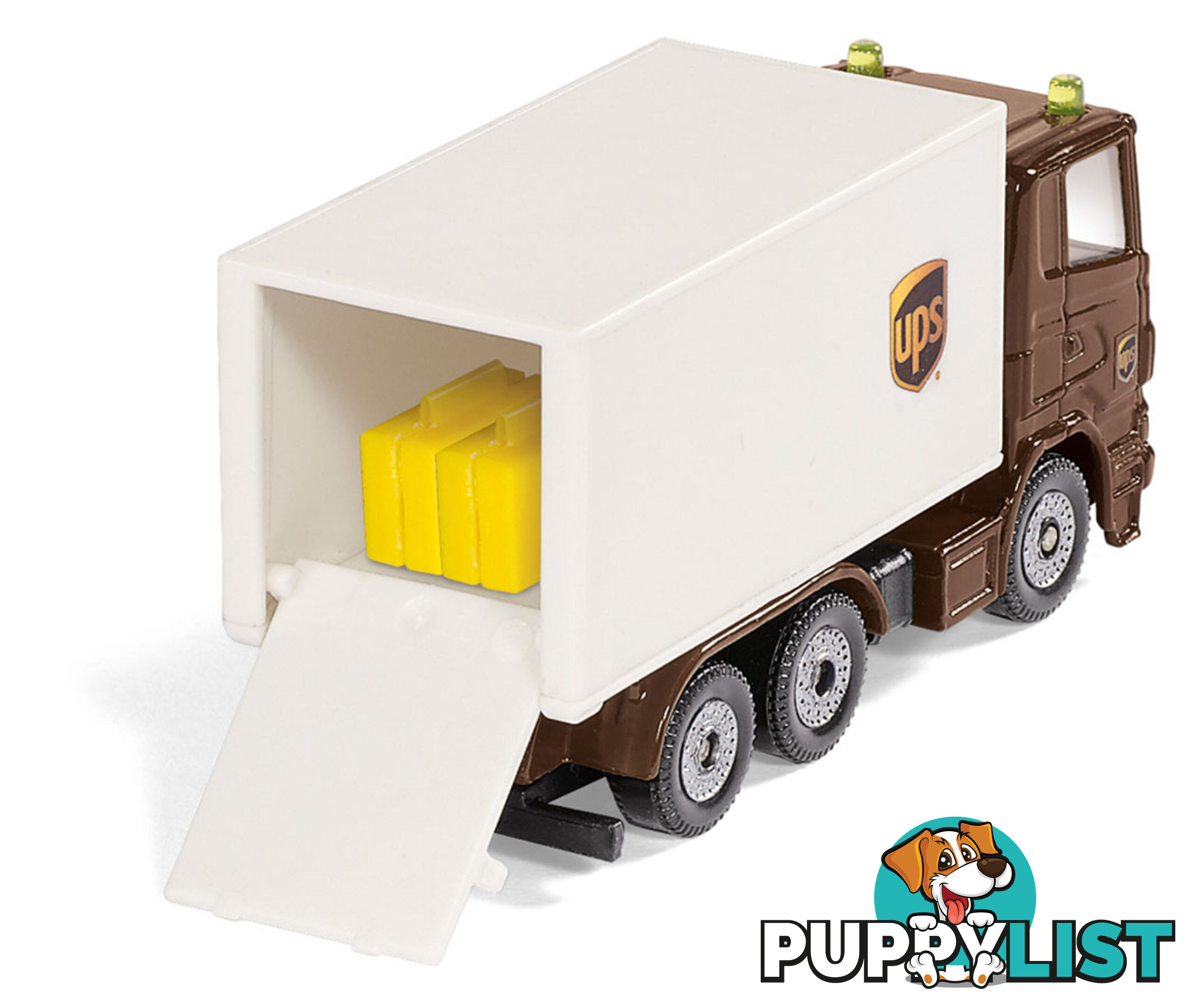 Siku - UPS Logistics 3 X Vehicle Set Playset - Mdsi6324 - 4006874063246