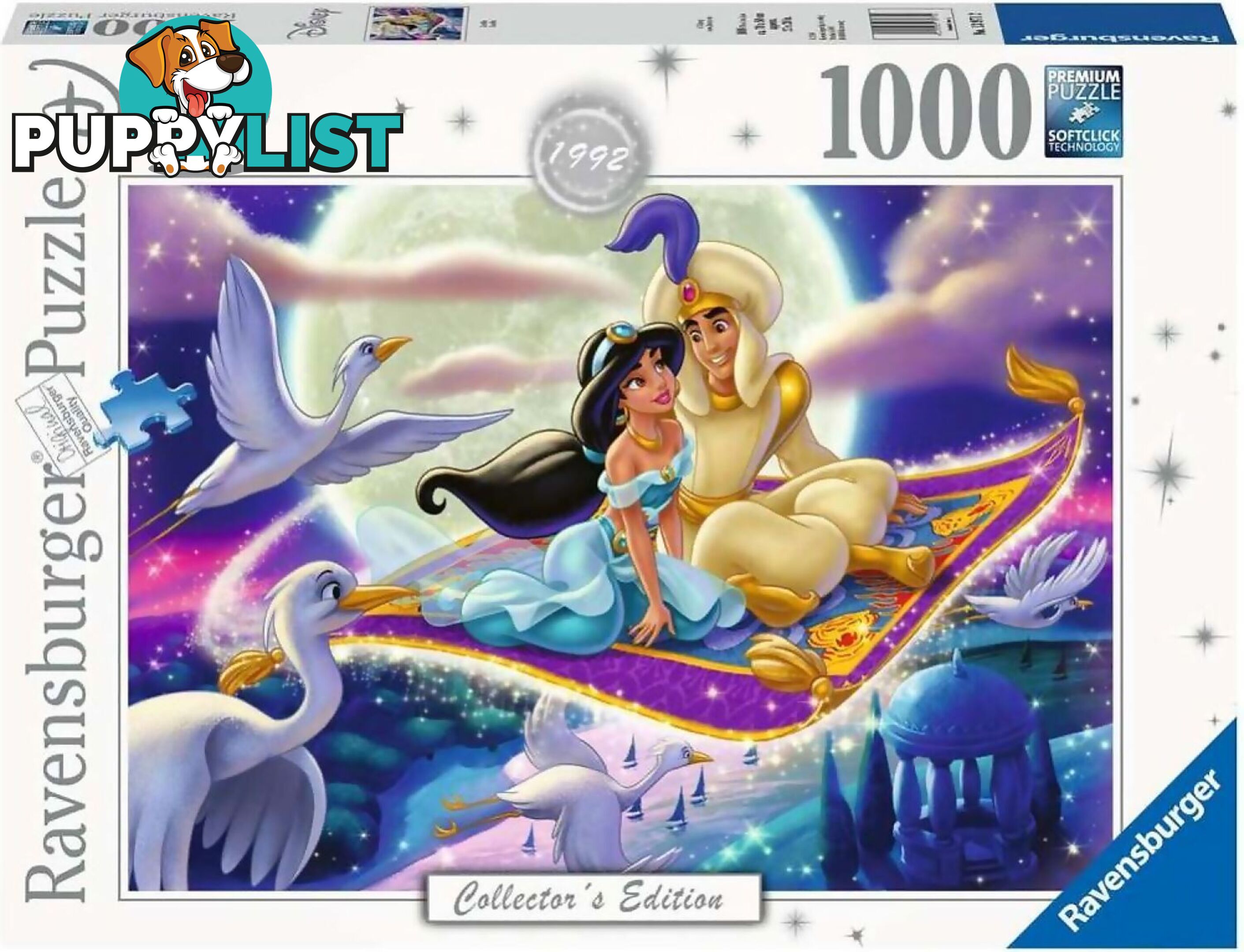 Ravensburger - Disney Aladdin Moments 1992 Jigsaw Puzzle 1000pc - Mdrb139712 - 4005556139712