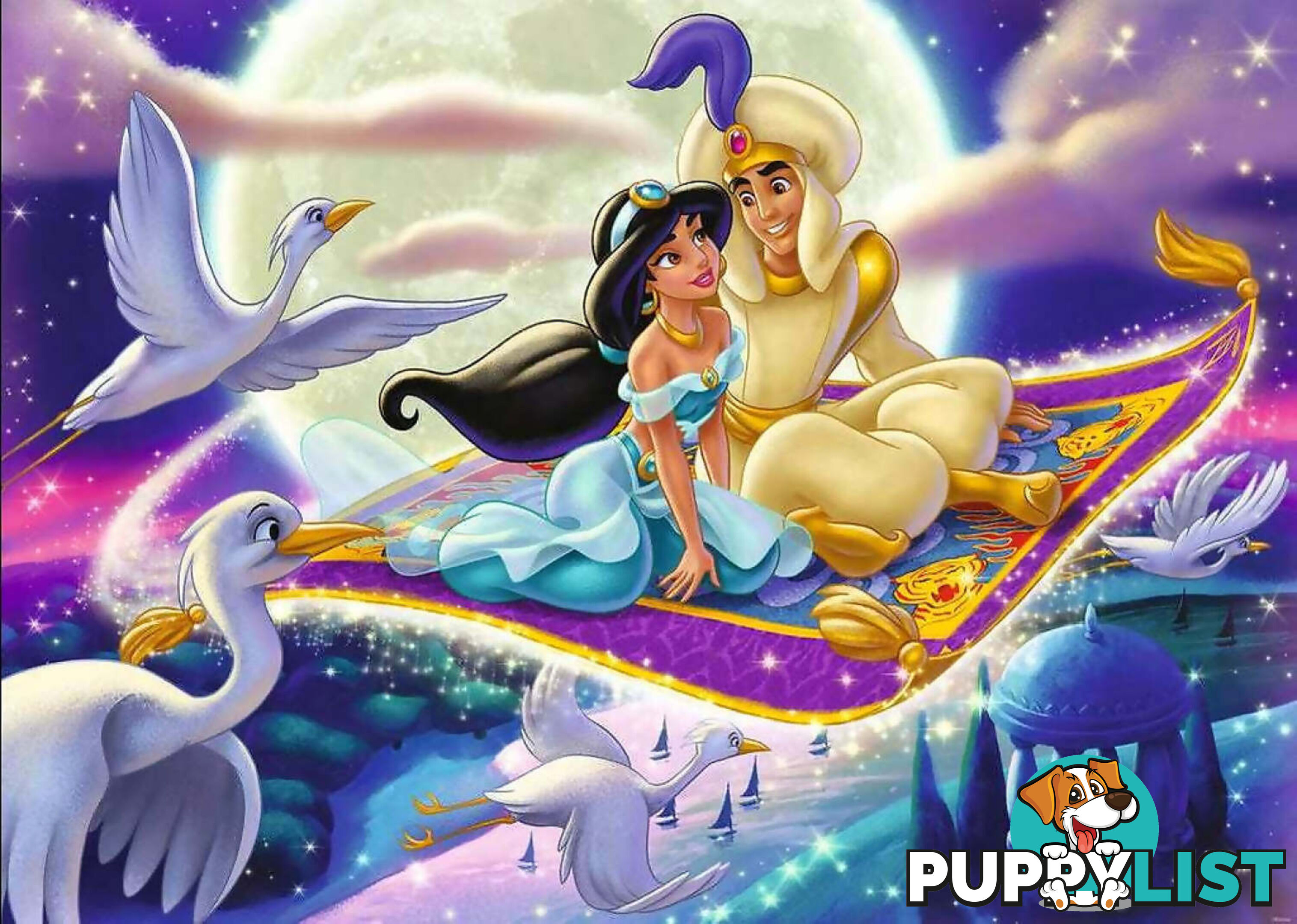 Ravensburger - Disney Aladdin Moments 1992 Jigsaw Puzzle 1000pc - Mdrb139712 - 4005556139712