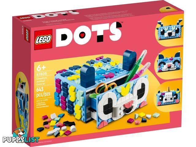 LEGO 41805 Creative Animal Drawer - Dots - 5702017421179