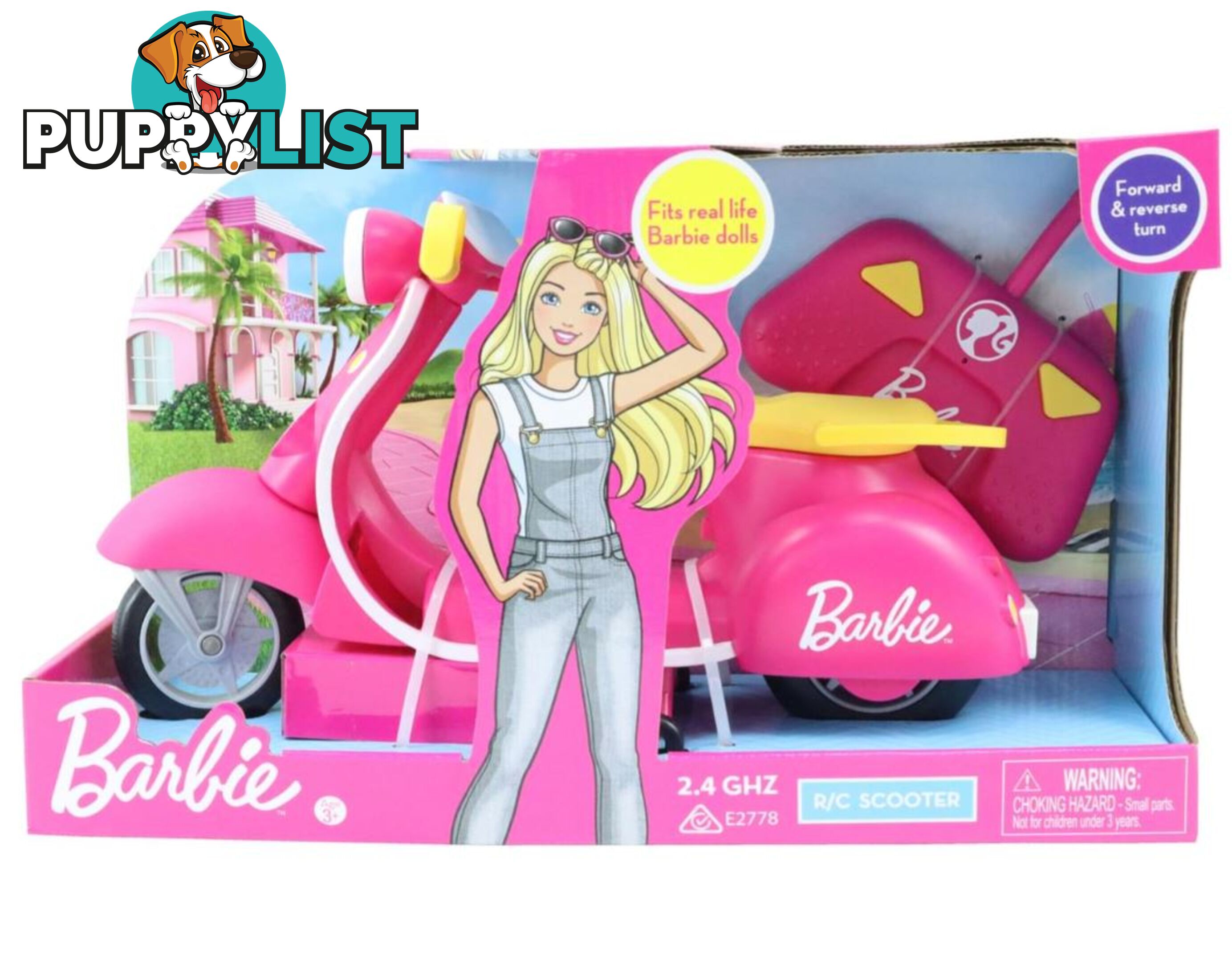 Barbie Remote Control Scooter - Hs20905 - 840150209058