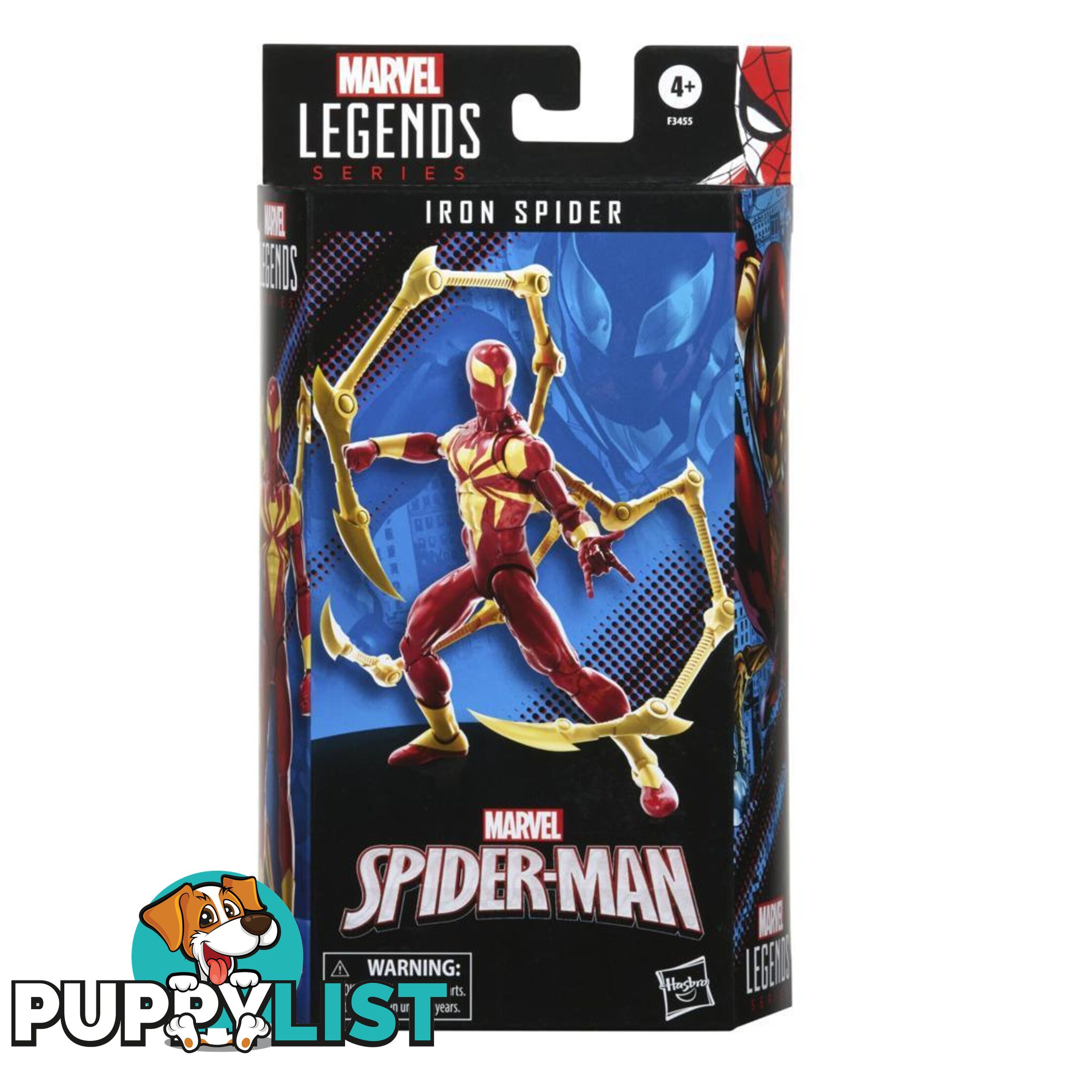 Marvel Legends Series Spider-man 6-inch Iron Spider Action Figure Incl 2 Accessories Hasbro - Hbf34555 - 5010994153816