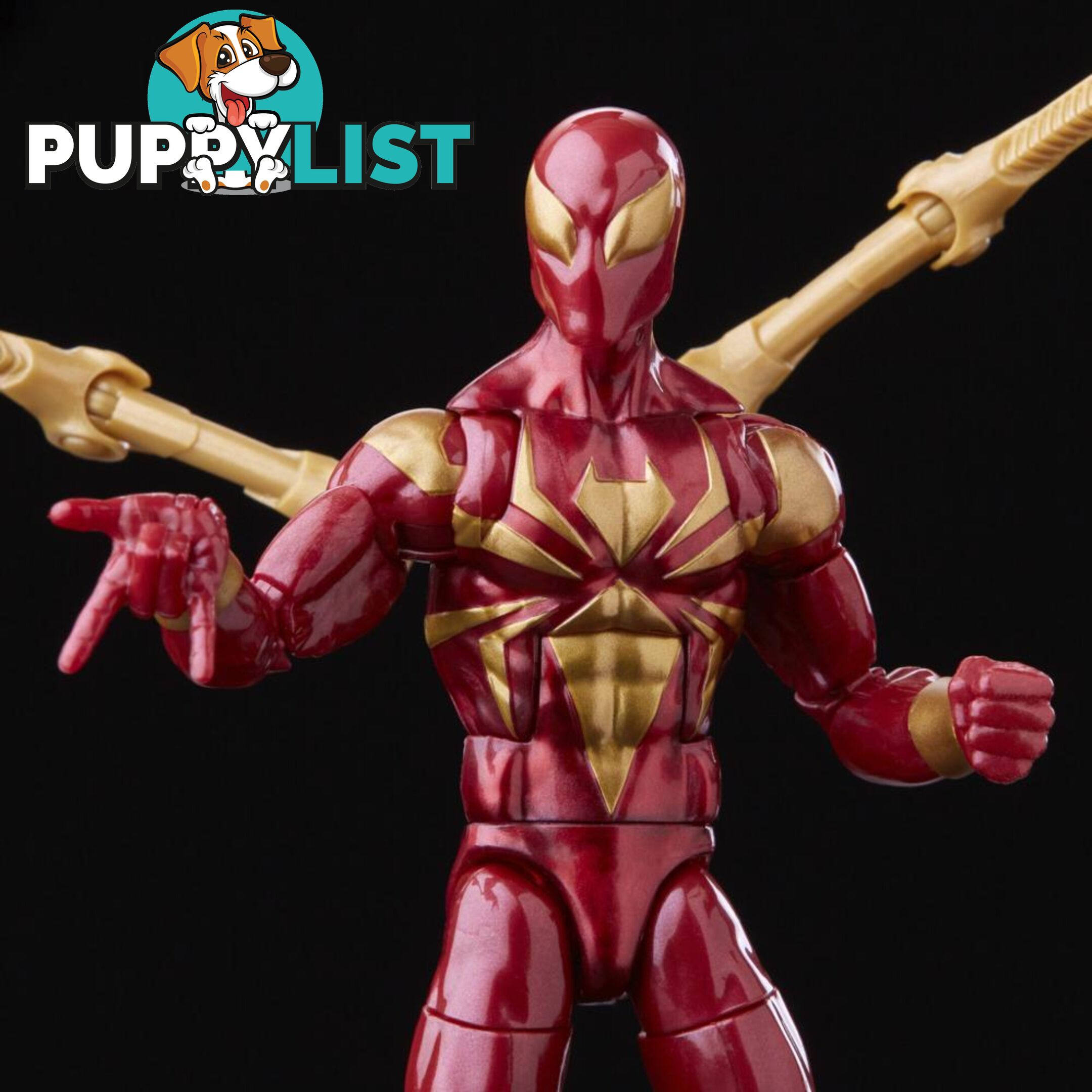 Marvel Legends Series Spider-man 6-inch Iron Spider Action Figure Incl 2 Accessories Hasbro - Hbf34555 - 5010994153816