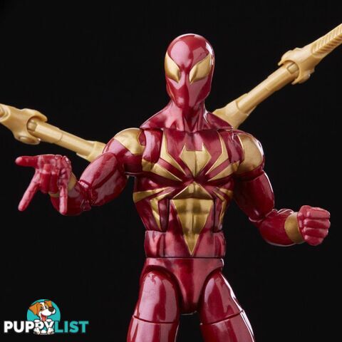 Marvel Legends Series Spider-man 6-inch Iron Spider Action Figure Incl 2 Accessories Hasbro - Hbf34555 - 5010994153816