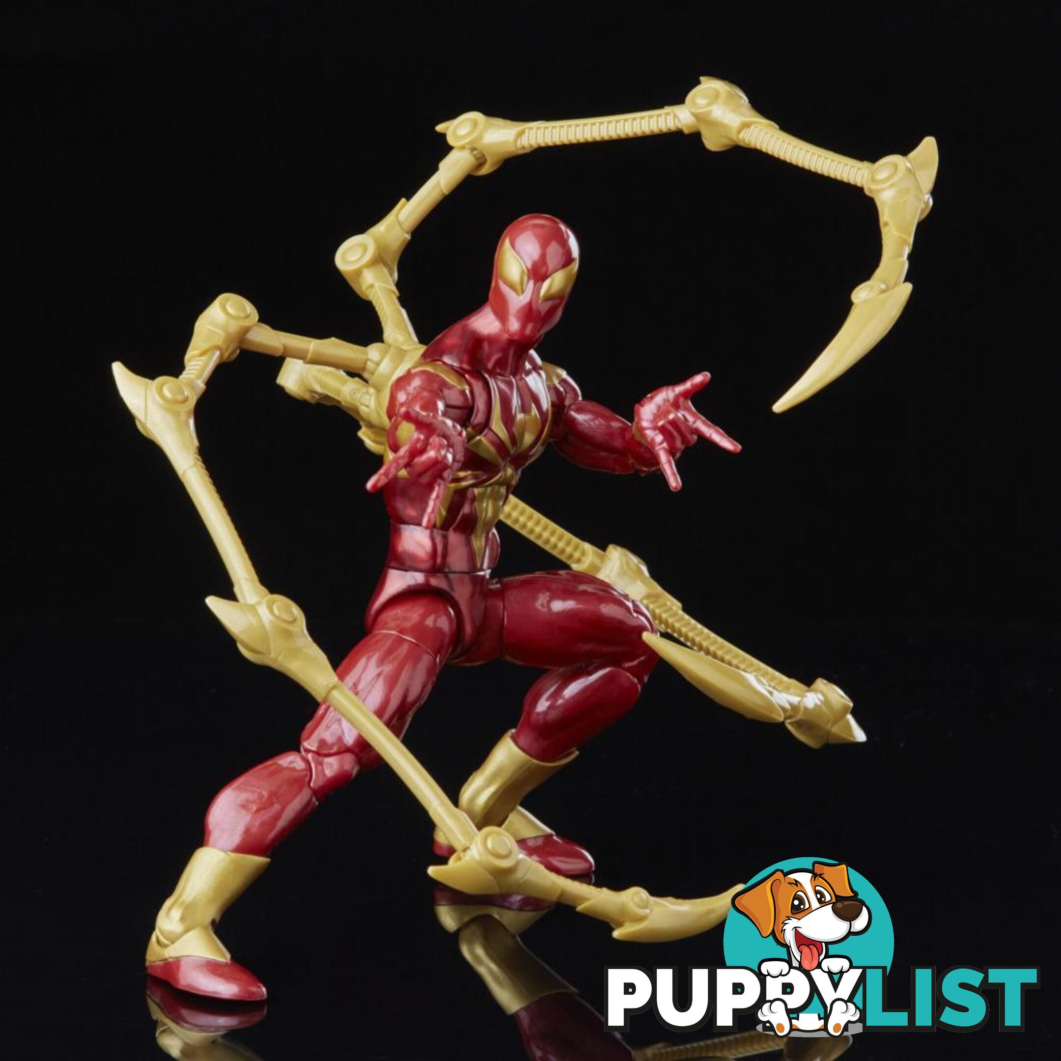 Marvel Legends Series Spider-man 6-inch Iron Spider Action Figure Incl 2 Accessories Hasbro - Hbf34555 - 5010994153816