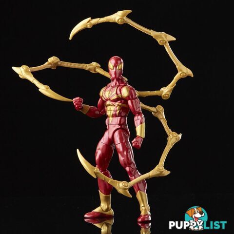 Marvel Legends Series Spider-man 6-inch Iron Spider Action Figure Incl 2 Accessories Hasbro - Hbf34555 - 5010994153816