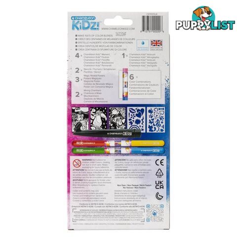 Chameleon Kidz- Starter 4pc Markers Kit- Cjck1001f - 812751022206