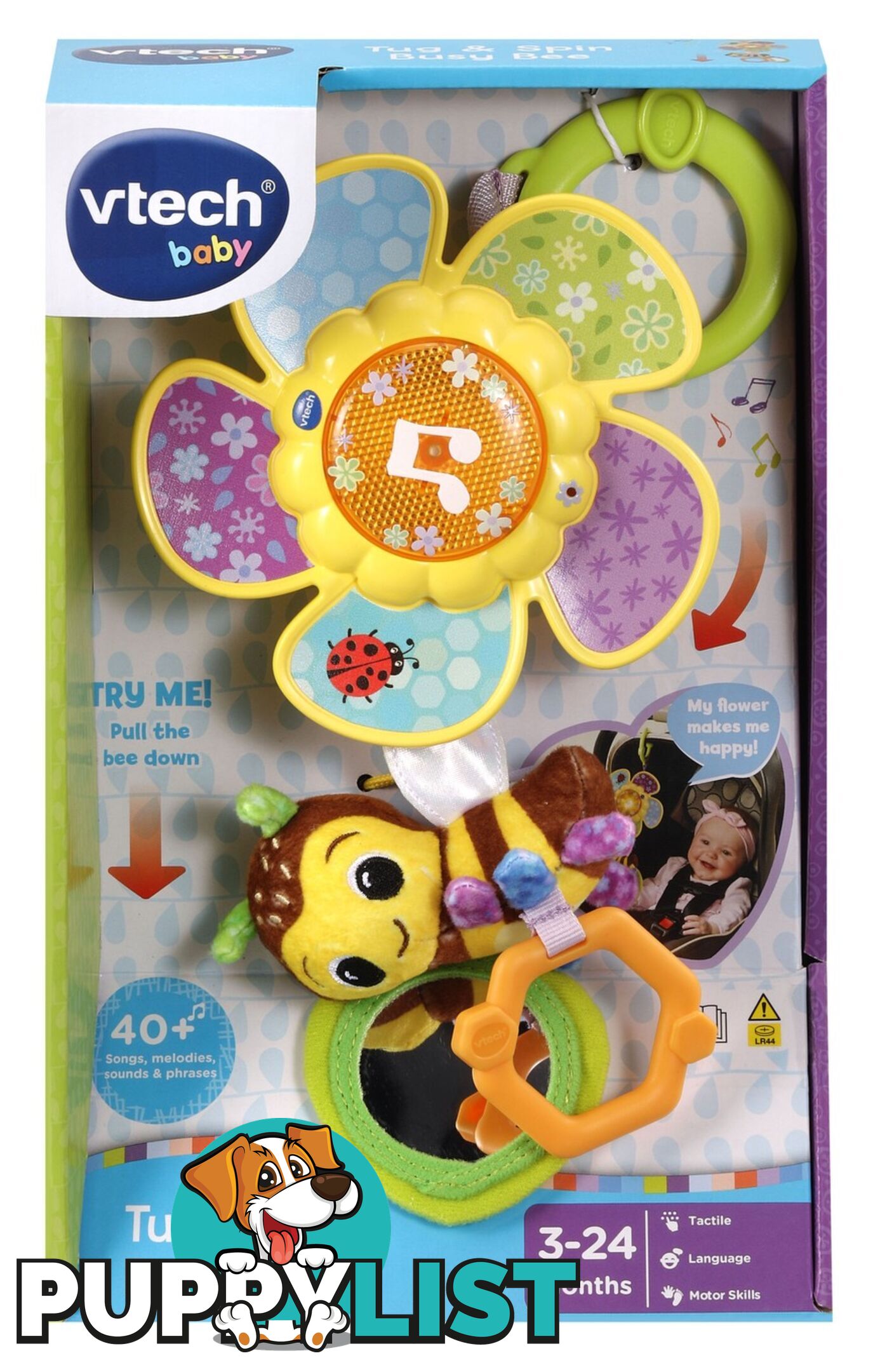 Vtech - Tug & Spin Busy Bee - Tn80550603006 - 3417765506031