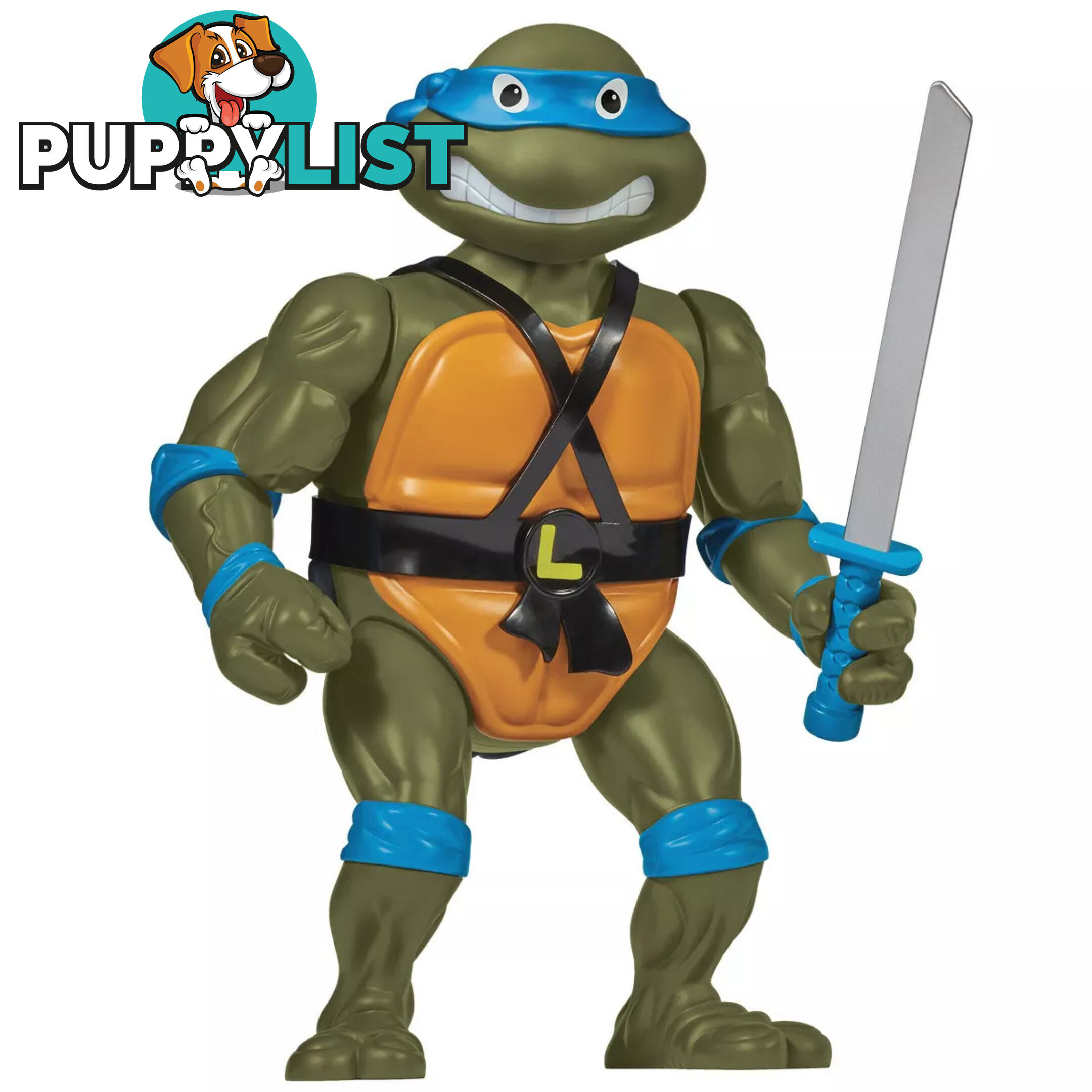 Tmnt Teenage Mutant Ninja Turtles - Giant Leonardo 12" Action Figure - Hs83396 - 043377833963