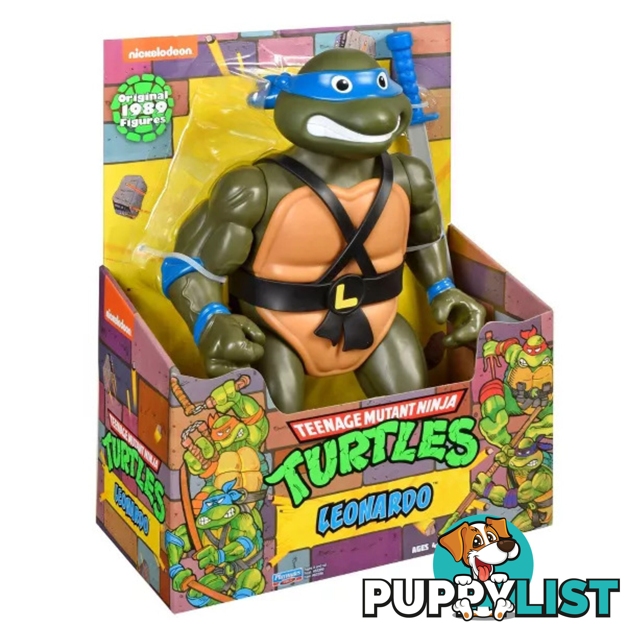 Tmnt Teenage Mutant Ninja Turtles - Giant Leonardo 12" Action Figure - Hs83396 - 043377833963