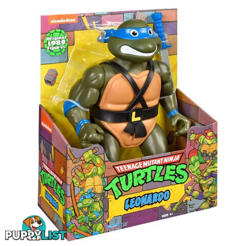 Tmnt Teenage Mutant Ninja Turtles - Giant Leonardo 12" Action Figure - Hs83396 - 043377833963