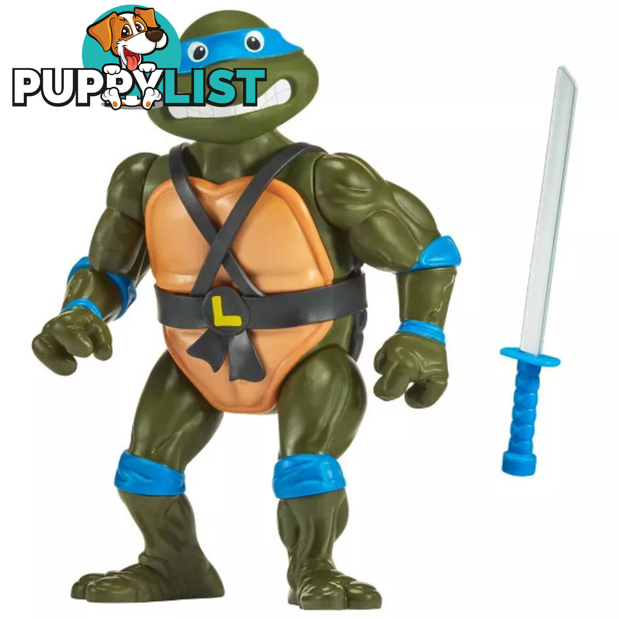 Tmnt Teenage Mutant Ninja Turtles - Giant Leonardo 12" Action Figure - Hs83396 - 043377833963