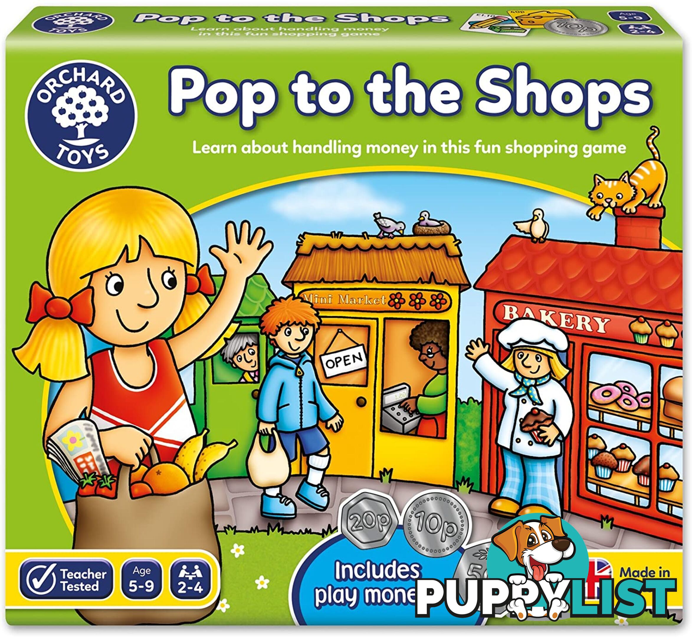 Orchard Toys -  Pop To The Shops Game Mdoc505 - 5011863101570