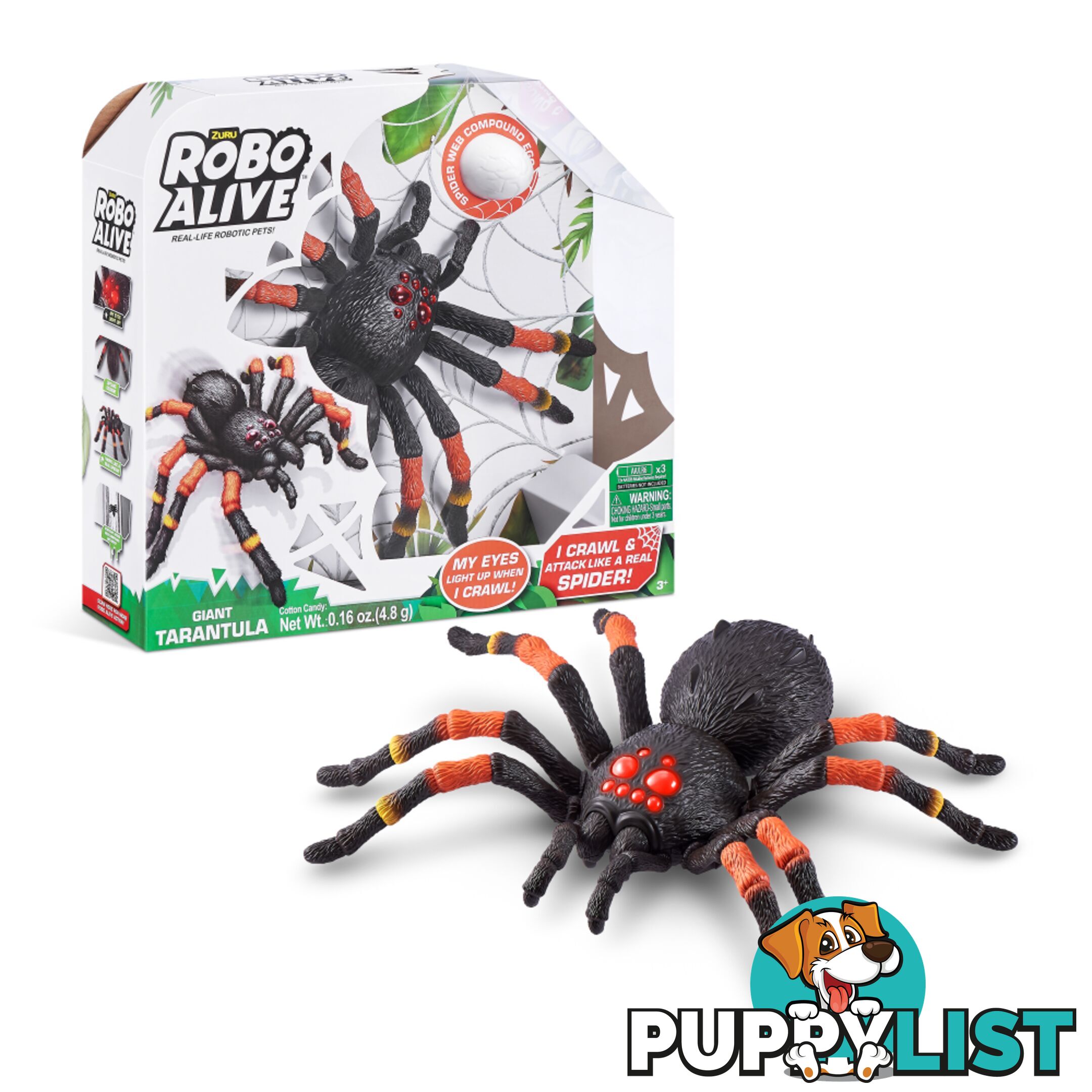 Zuru Robo Alive - Giant Tarantula - Azazt7170 - 193052037961