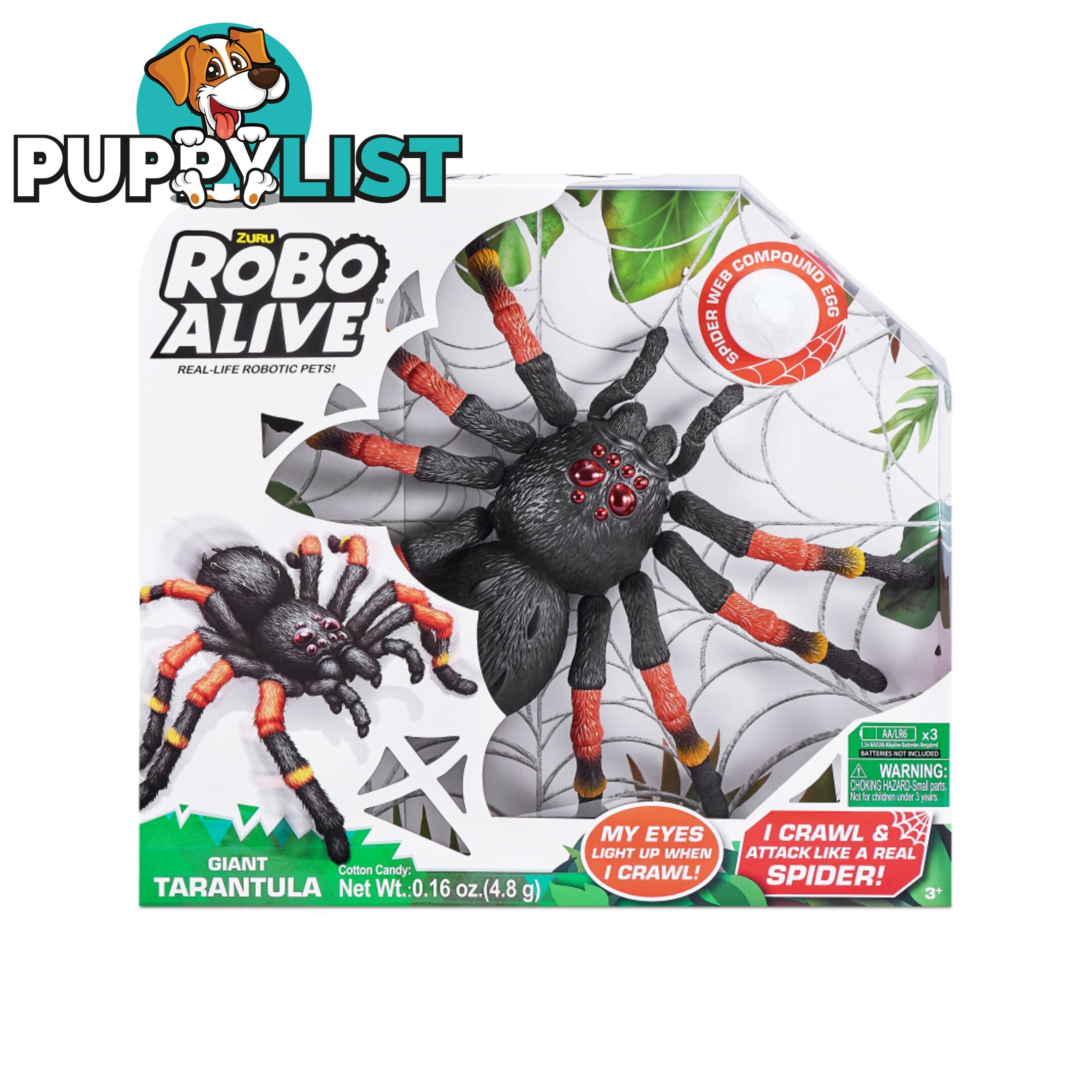 Zuru Robo Alive - Giant Tarantula - Azazt7170 - 193052037961