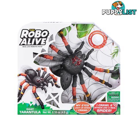 Zuru Robo Alive - Giant Tarantula - Azazt7170 - 193052037961